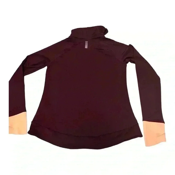 Under Armour Women’s CG Reactor Run Funnel Warm-Up Top | Size Small | Maroon - Picture 7 of 11